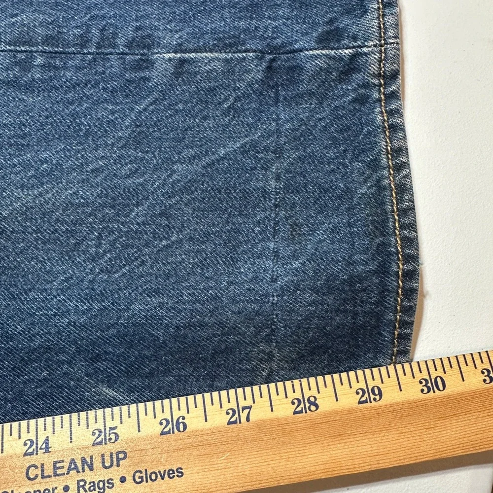 Levi's 501 Jeans Mens W38 L33‎ Button Fly Blue Denim Straight Leg